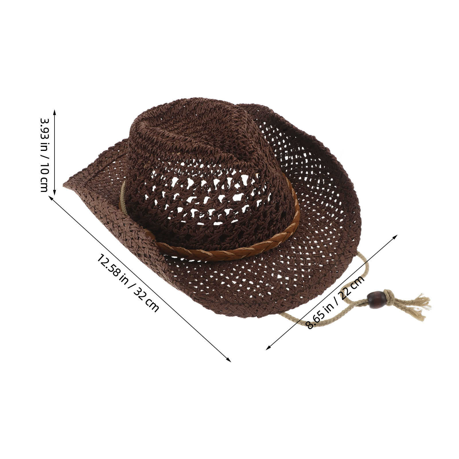 Topi Koboi Jerami Anak-anak Ga - Cowboy Hat Straw ulasan dan harga