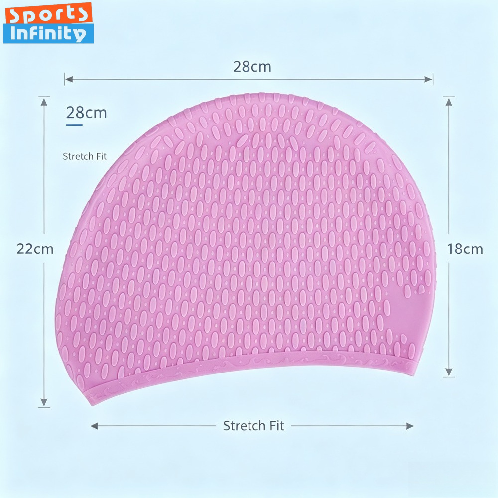 Topi Renang Silikon Dewasa unt - Swim Hat Silicone ulasan dan harga