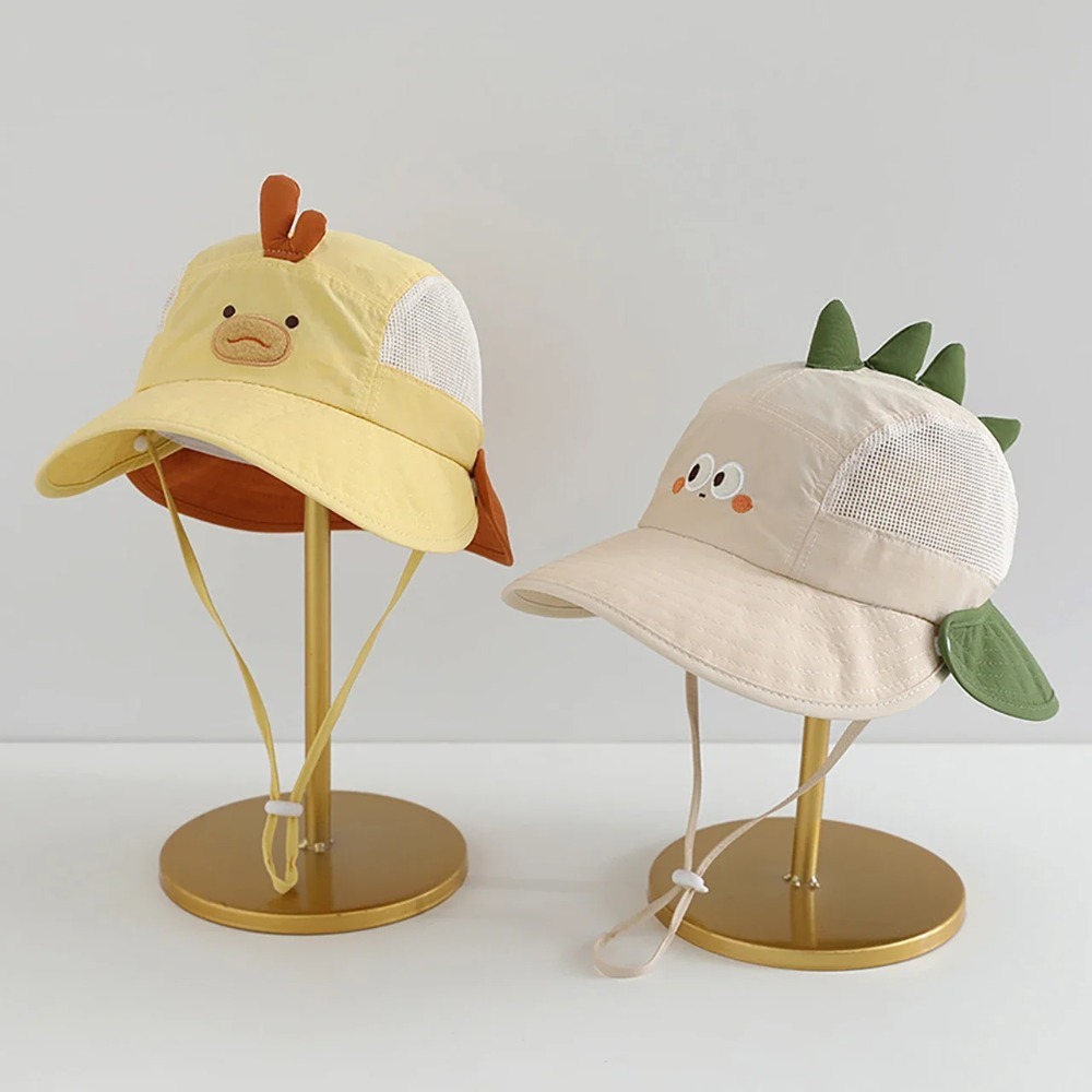 Topi Pantai Bayi Kartun Lucu d - Visor Sun Hat ulasan dan harga